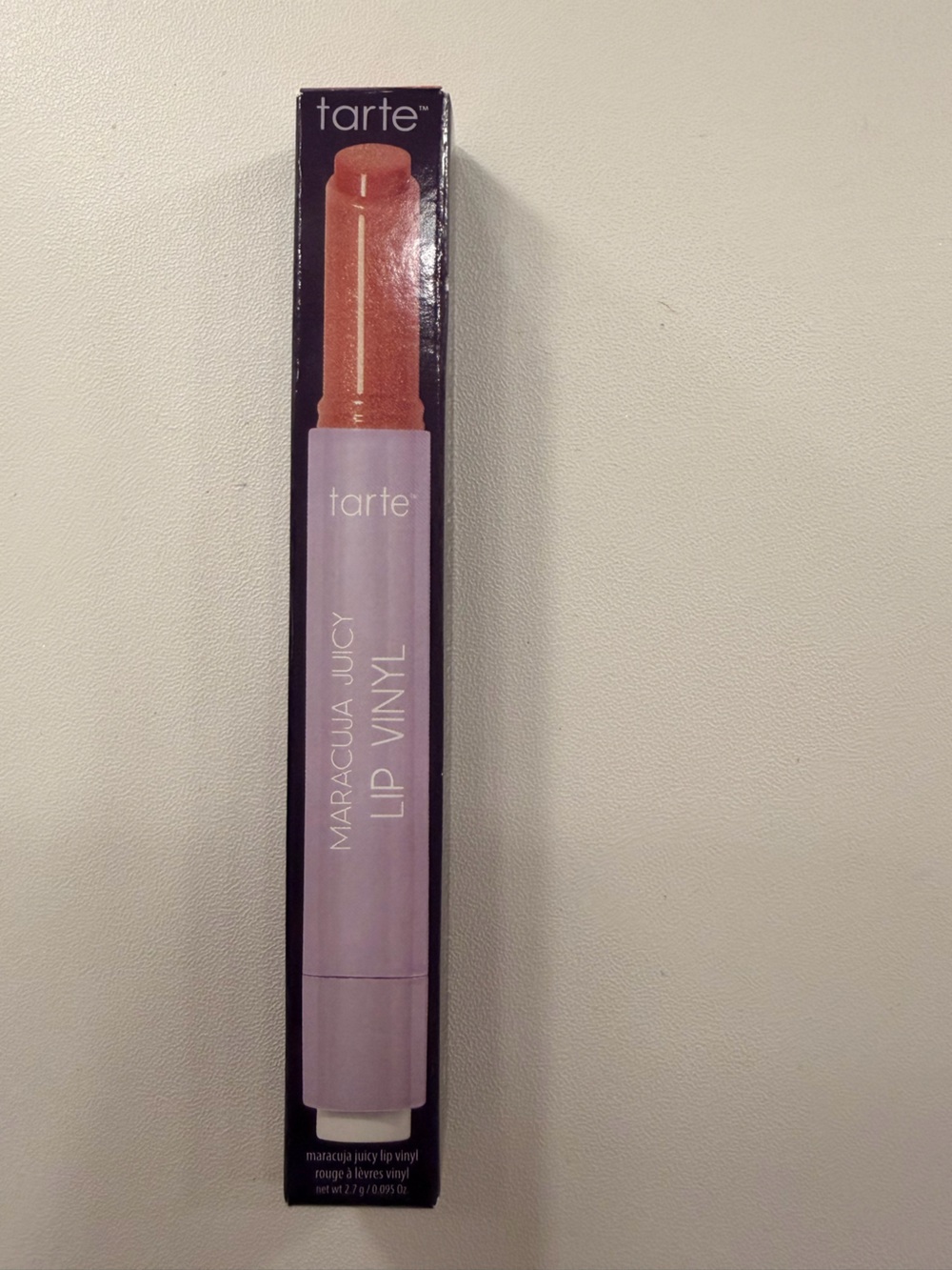 Lip product label
